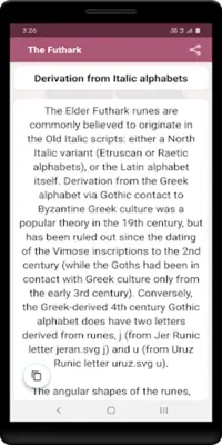 The Futhark android App screenshot 0